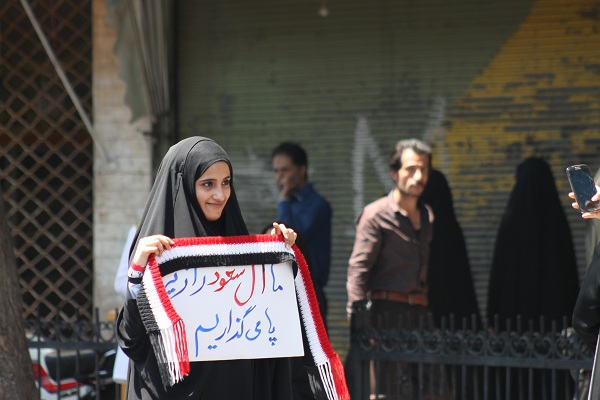 گزارش تصویری راهپیمایی روز قدس در قزوین