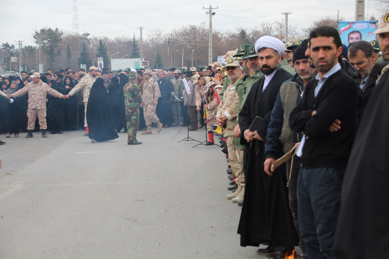 استقبال با شکوه از شهید امنیت 