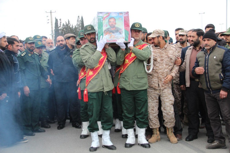 استقبال با شکوه از شهید امنیت 