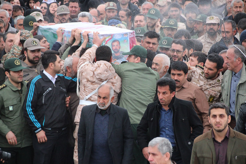 استقبال با شکوه از شهید امنیت 