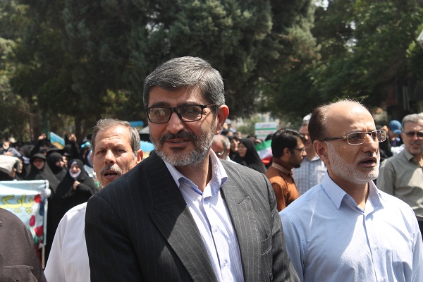 فریادهای مرگ بر اسرائیل در استان قزوین طنین انداز شد