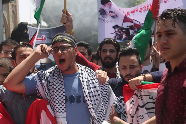 فریادهای مرگ بر اسرائیل در استان قزوین طنین انداز شد