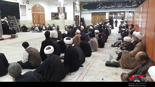 مراسم بزرگداشت والده حجت الاسلام حیدر مصلحی در قم برگزار شد مراسم بزرگداشت والده حجت الاسلام حیدر مصلحی در قم برگزار شد
