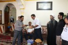 بازدید پایگاه مقاومت کارگری از خانواده شهید آگوشی