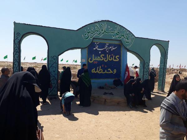 بازدید کاروان های راهیان نور ناحیه مقاومت بسیج حضرت مسلم بن عقیل (ع) از مناطق عملیاتی جنوب کشور