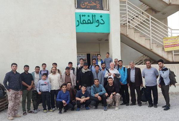 بازدید کاروان های راهیان نور ناحیه مقاومت بسیج حضرت مسلم بن عقیل (ع) از مناطق عملیاتی جنوب کشور