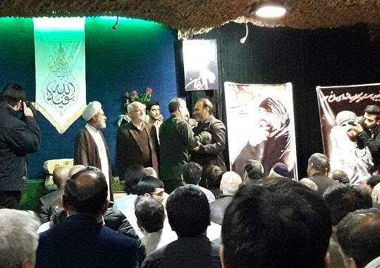 مراسم تجدید بیعت با شهدای مدافع حرم برگزار شد