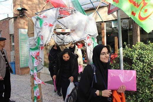 اردوی راهیان نور دانش آموزی دختران ناحیه حضرت ولی عصر(عج)