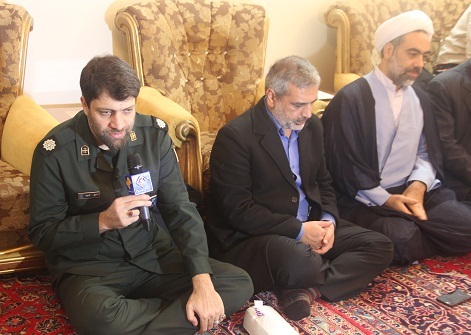 دیدار با خانواده شهید میر غفاری