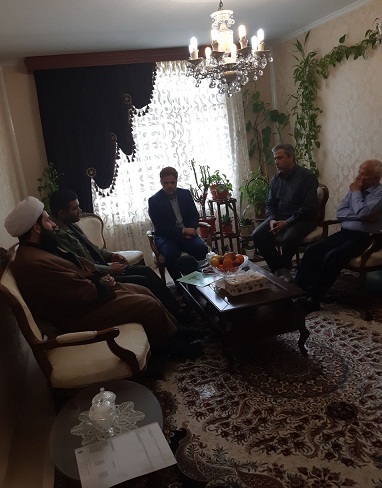دیدار از خانواده معظم شهید مفقود الاثر داوود میرزایی