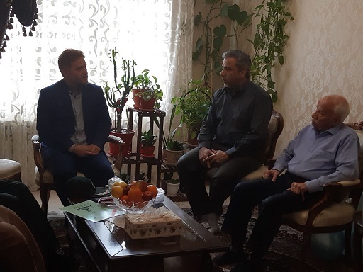 دیدار از خانواده معظم شهید مفقود الاثر داوود میرزایی