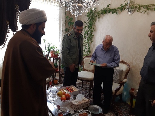 دیدار از خانواده معظم شهید مفقود الاثر داوود میرزایی