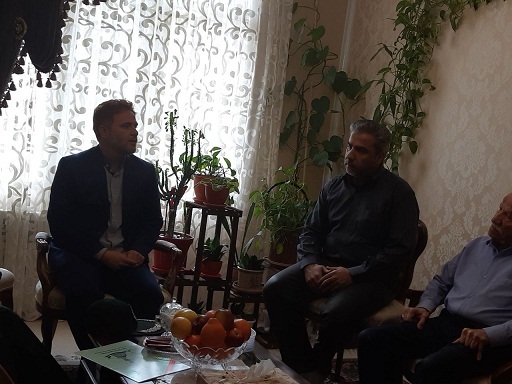 دیدار از خانواده معظم شهید مفقود الاثر داوود میرزایی