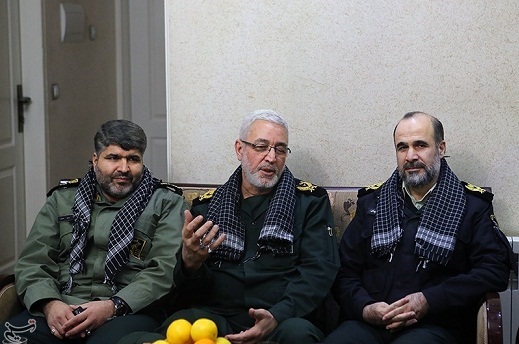 دیدار جانشین فرماندهی سپاه تهران بزرگ با خانواده شهید علی&zwnj;اصغر شیردل