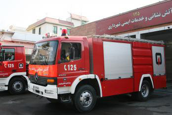 اطفای حریق 4 منزل مسکونی توسط آتش نشانان ملایر