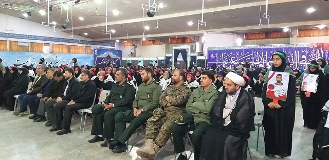 مراسم هم عهدی با شهدا در گلزار بهشت زهرا (س)