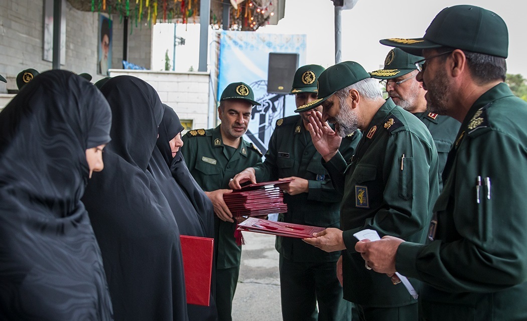 مراسم صبحگاه مشترک سپاه تهران بزرگ