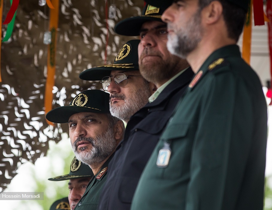 مراسم صبحگاه مشترک سپاه تهران بزرگ