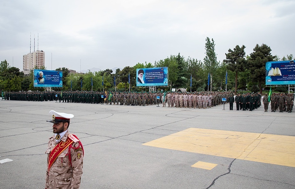 مراسم صبحگاه مشترک سپاه تهران بزرگ