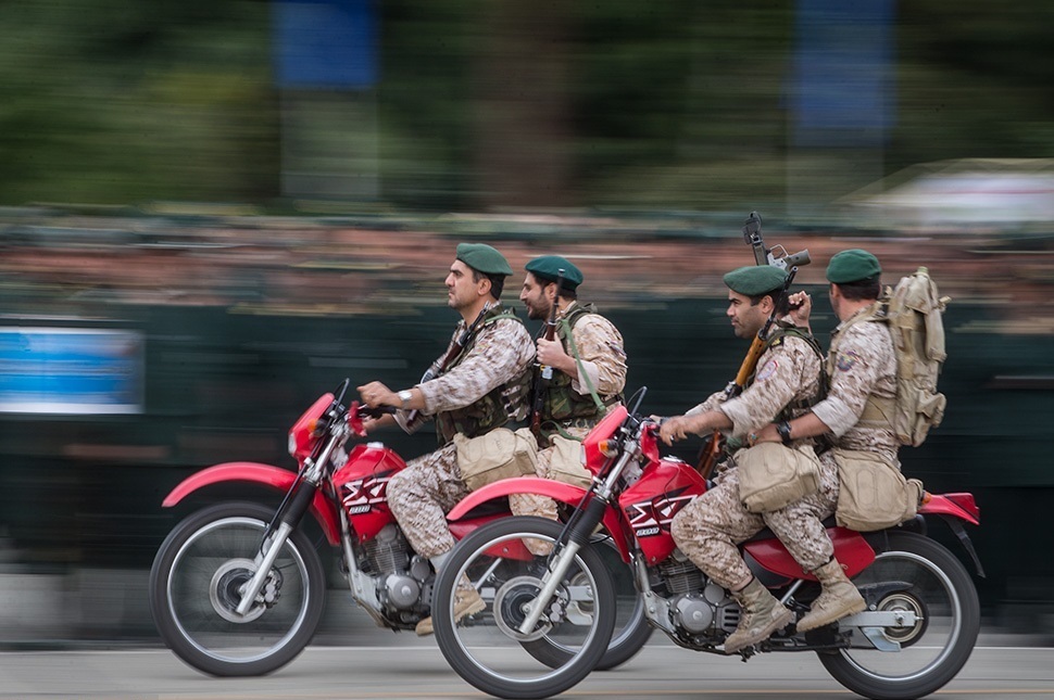 مراسم صبحگاه مشترک سپاه تهران بزرگ