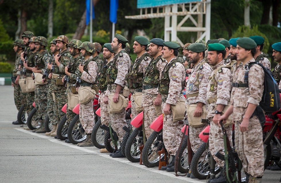 مراسم صبحگاه مشترک سپاه تهران بزرگ