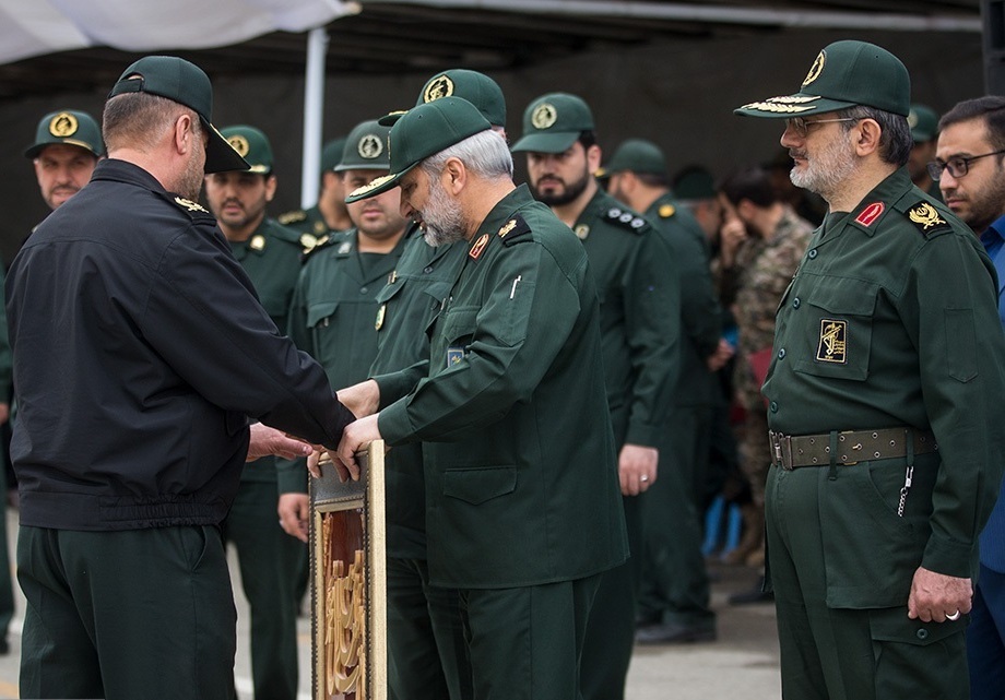 مراسم صبحگاه مشترک سپاه تهران بزرگ
