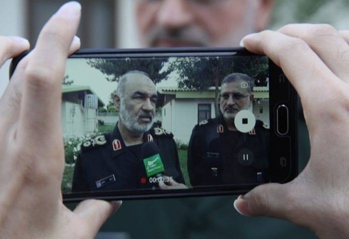 بازدید سردار سلامی از یگان های مستقر در مراسم سالگرد ارتحال حضرت امام خمینی(ره)