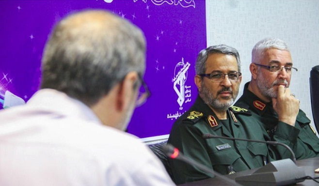 بازدید سردار غیب پرور از قرارگاه شهید فهمیده