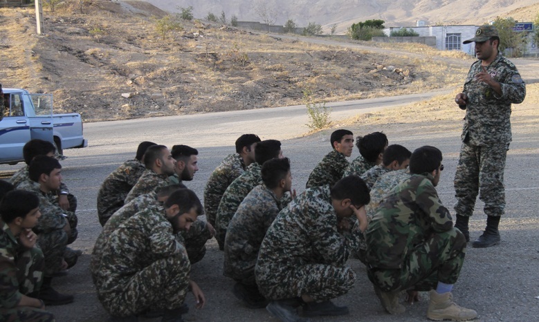 ادامه ی دوره آموزش تکمیلی بسیجیان
