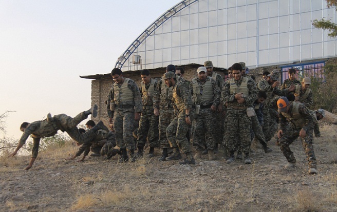 ادامه ی دوره آموزش تکمیلی بسیجیان