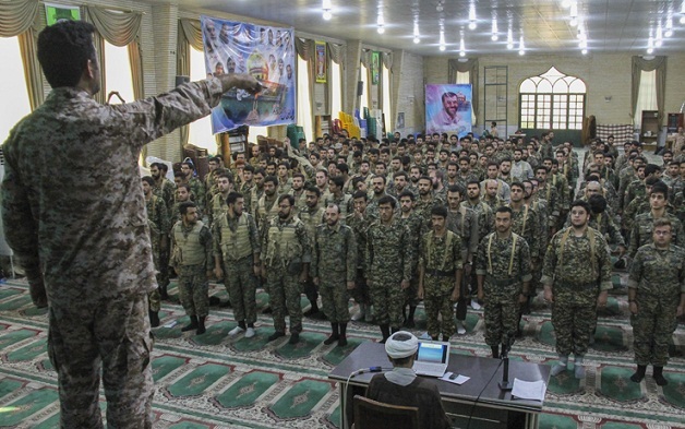 ادامه ی دوره آموزش تکمیلی بسیجیان