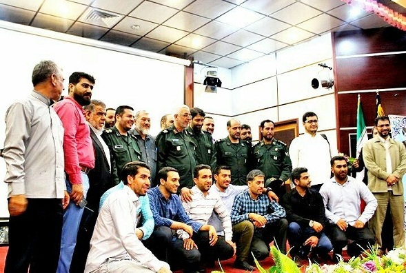 آئین تکریم و معارفه فرمانده ناحیه مقاومت بسیج حبیب بن مظاهر برگزار شد