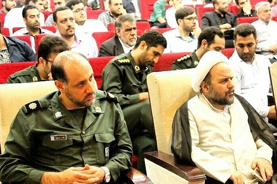 آئین تکریم و معارفه فرمانده ناحیه مقاومت بسیج حبیب بن مظاهر برگزار شد
