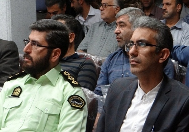 آئین تکریم و معارفه فرمانده ناحیه مقاومت بسیج الغدیر برگزار شد