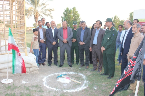 آغاز عملیات ساخت المان دو شهید گمنام در خورموج