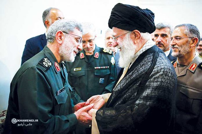 فرماندهی سردار قاآنی پیشنهاد حاج قاسم بود فرماندهی سردار قاآنی پیشنهاد حاج قاسم بود