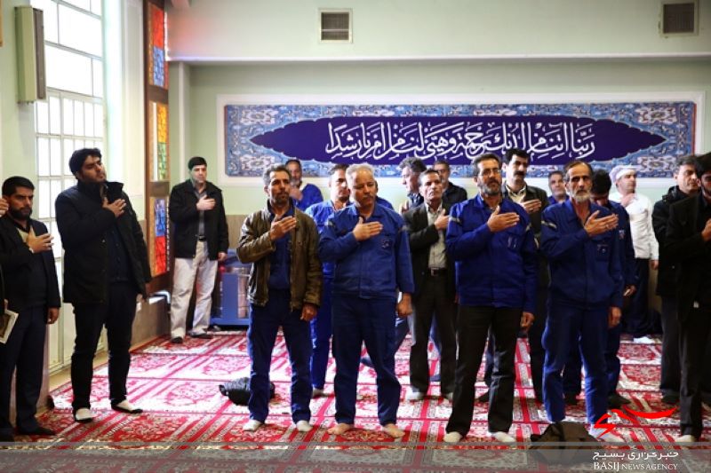 گزارش تصویری از برگزاری مراسم بزرگداشت سردار رشید اسلام شهید حاج قاسم سلیمانی در مجتمع پتروشیمی شازند.