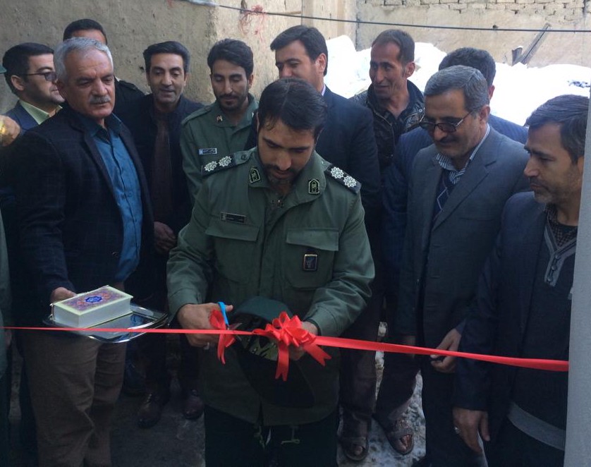 افتتاح بیست و دومین واحد مسکونی سیل زدگان در روستای بهمنی