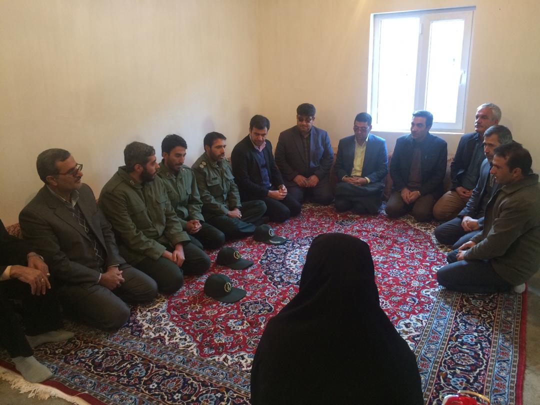 افتتاح بیست و دومین واحد مسکونی سیل زدگان در روستای بهمنی