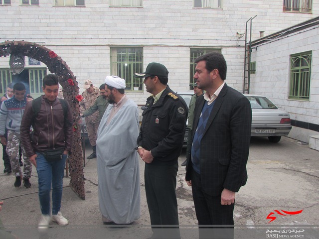 گزارش تصویری از مراسم بدرقه کاروان راهیان نور