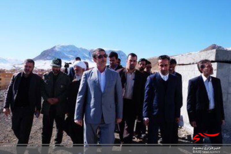 گزارش تصویری از افتتاح مخزن تصفیه آب شهر مهاجران گزارش تصویری از افتتاح مخزن تصفیه آب شهر مهاجران