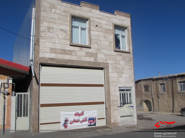 افتتاح آشیانه آتش نشانی در روستای موچان شهرستان شازند