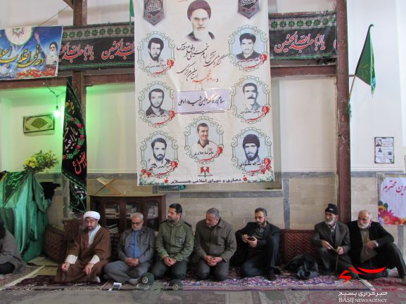 گزارش تصویری/مراسم بزرگداشت یوم الله ۲۲ بهمن و چهلم سردار شهید سلیمانی با سخنرانی فرمانده سپاه شازند، در روستای جلایر شهرستان شازند