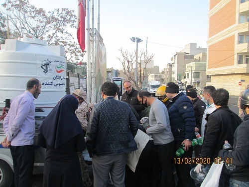 حرکت جهادی بسیجیان ناحیه مقاومت بسیج شهید مطهری