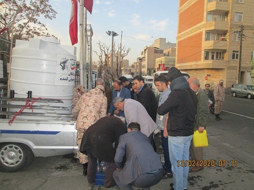 حرکت جهادی بسیجیان ناحیه مقاومت بسیج شهید مطهری