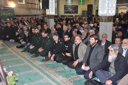 مراسم بزرگداشت شهید حاج قاسم سلیمانی در لشکر عملیاتی