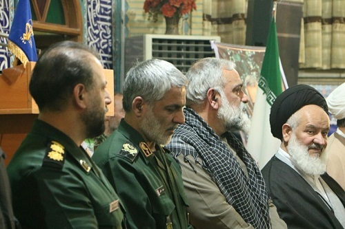 مراسم بزرگداشت شهید حاج قاسم سلیمانی در لشکر عملیاتی