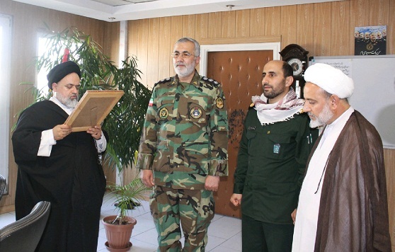 نشست صمیمی فرماندهان نزاجا با فرمانده ناحیه حضرت ولی عصر(عج)