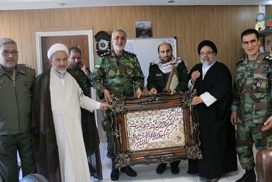 نشست صمیمی فرماندهان نزاجا با فرمانده ناحیه حضرت ولی عصر(عج)