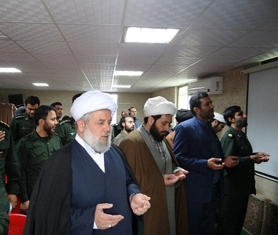 مراسم گرامیداشت روز عقیدتی سیاسی در ناحیه الغدیر سپاه تهران بزرگ برگزار شد